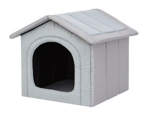 Guolis-būda Hobbydog Inari Dove Grey, 38x32 cm kaina ir informacija | Guoliai, pagalvėlės | pigu.lt