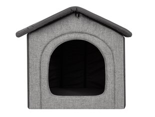 Guolis-būda Hobbydog Inari Grey, 44x38 cm kaina ir informacija | Guoliai, pagalvėlės | pigu.lt