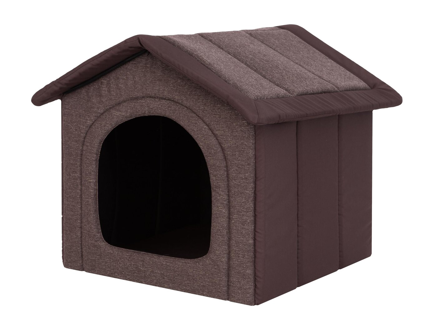 Guolis-būda Hobbydog Inari Dark Brown, 44x38 cm kaina ir informacija | Guoliai, pagalvėlės | pigu.lt