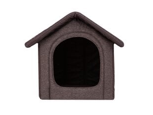 Guolis-būda Hobbydog Inari Brown Eco, 44x38 cm kaina ir informacija | Guoliai, pagalvėlės | pigu.lt