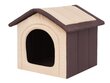 Guolis-būda Hobbydog Inari Beige Brown, 44x38 cm kaina ir informacija | Guoliai, pagalvėlės | pigu.lt