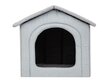 Guolis-būda Hobbydog Inari Dove Grey, 44x38 cm kaina ir informacija | Guoliai, pagalvėlės | pigu.lt