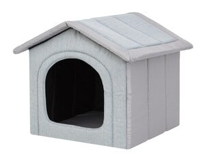 Guolis-būda Hobbydog Inari Dove Grey, 44x38 cm kaina ir informacija | Guoliai, pagalvėlės | pigu.lt