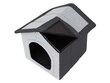Guolis-būda Hobbydog Inari Grey Dark Blue, 52x46 cm kaina ir informacija | Guoliai, pagalvėlės | pigu.lt