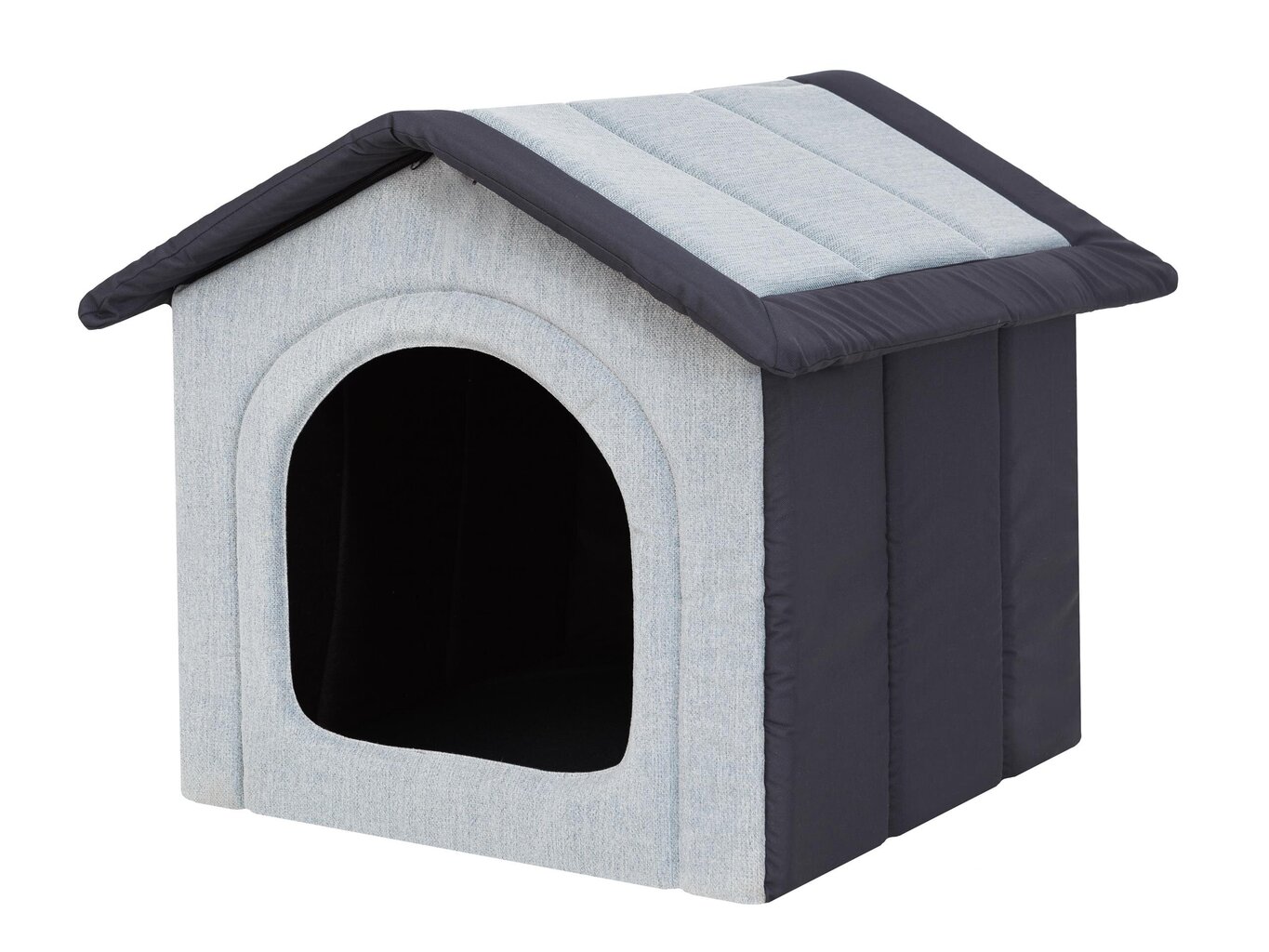 Guolis-būda Hobbydog Inari Grey Dark Blue, 52x46 cm kaina ir informacija | Guoliai, pagalvėlės | pigu.lt