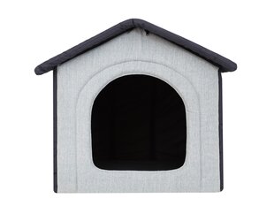 Guolis-būda Hobbydog Inari Grey Dark Blue, 60x55 cm kaina ir informacija | Guoliai, pagalvėlės | pigu.lt