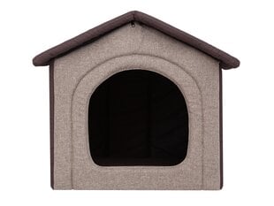 Лежак-конура Hobbydog Inari Cappuccino Brown, 70x60 см цена и информация | Лежаки, домики | pigu.lt