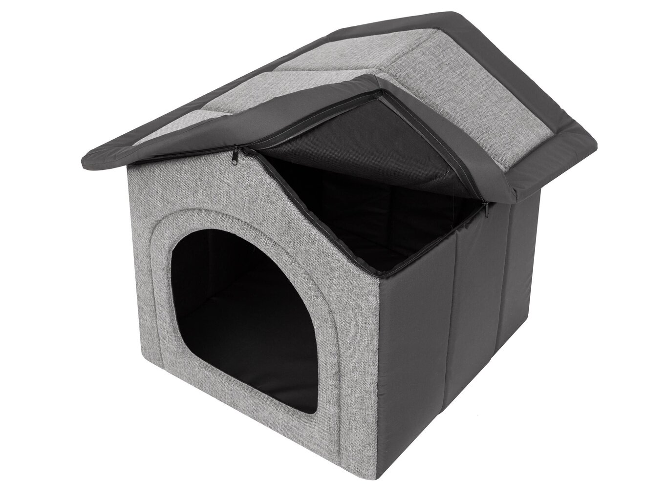 Guolis-būda Hobbydog Inari Grey, 76x72 cm цена и информация | Guoliai, pagalvėlės | pigu.lt