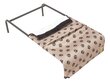 Hobbydog gultas Iron Beige Paws L, 80x42x15 cm цена и информация | Guoliai, pagalvėlės | pigu.lt