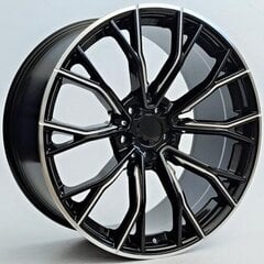 Omni 8.5X19 Black milling 8.5R19 5x120/30 72.56 kaina ir informacija | Ratlankiai | pigu.lt