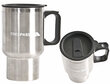 Trespass Sip termosinis puodelis , 400 ml, sidabrinės/juodos spalvos kaina ir informacija | Termosai, termopuodeliai | pigu.lt