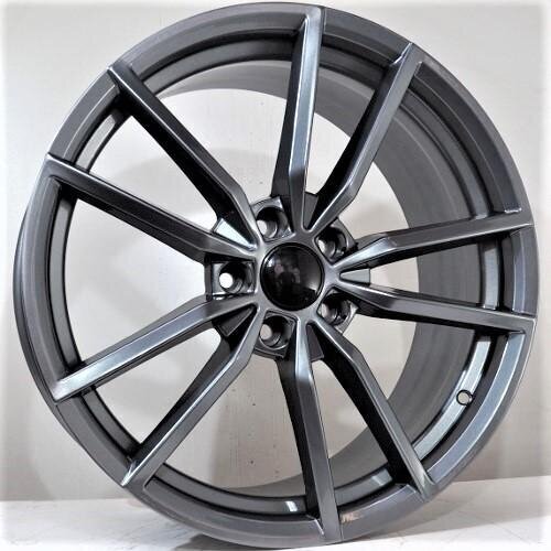 Hogan 5X112 Dark grey 8.0R18 5x112/45 57.1 Casting kaina ir informacija | Ratlankiai | pigu.lt