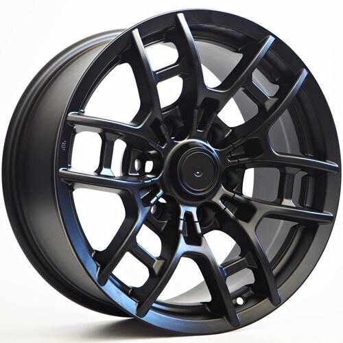 Erin 6X139.7 Black Polished 9.0R20 6X139.7/0 106.1 kaina ir informacija | Ratlankiai | pigu.lt