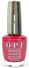 Hibridinis lakas OPI Infinite Shine Merry in Cranberry, rožinis kaina ir informacija | Nagų lakai, stiprintojai | pigu.lt