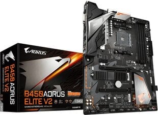 Gigabyte B450 Aorus Elite V2 (rev. 1.0) цена и информация | Материнские платы | pigu.lt