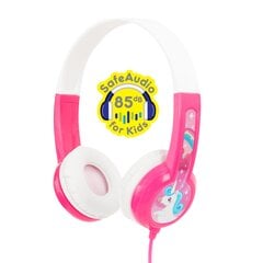 BuddyPhones Discover детские наушники, розовые цена и информация | Наушники | pigu.lt