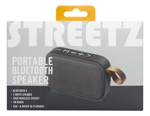 Streetz CM770, juoda kaina ir informacija | Garso kolonėlės | pigu.lt