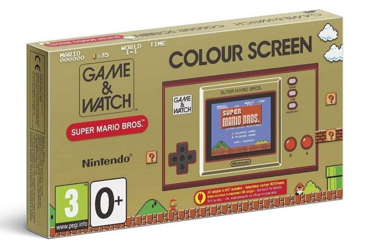 Nintendo Game & Watch: Super Mario Bros (NICH005) kaina ir informacija | Žaidimų konsolės | pigu.lt