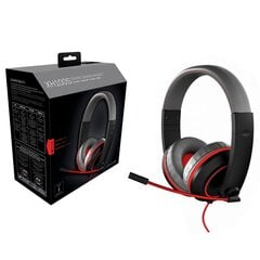 Gioteck XH100S Gaming Stereo Headset - Grey/Red (PS4, Xbox One, PC) цена и информация | Наушники | pigu.lt