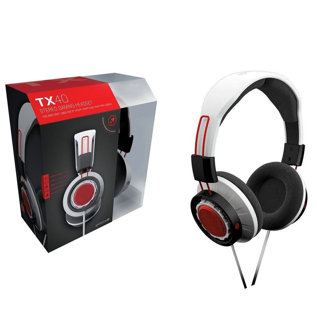 Gioteck TX40 Stereo Gaming Headset kaina ir informacija | Ausinės | pigu.lt