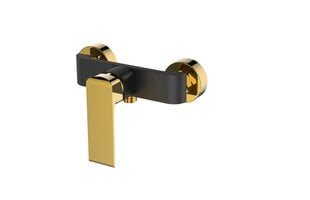 Смеситель для душа Loge Maroko MA 34 Black/Gold цена и информация | Смесители | pigu.lt