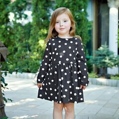 Suknelė mažoms mergaitėms, juoda kaina ir informacija | Suknelės ir sijonai kūdikiams | pigu.lt