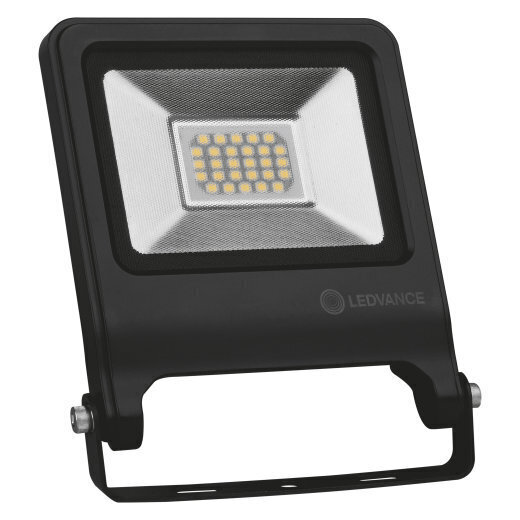 LED prožektorius Ledvance Floodlight Value 20W/4000K BK IP65 kaina ir informacija | Lauko šviestuvai | pigu.lt