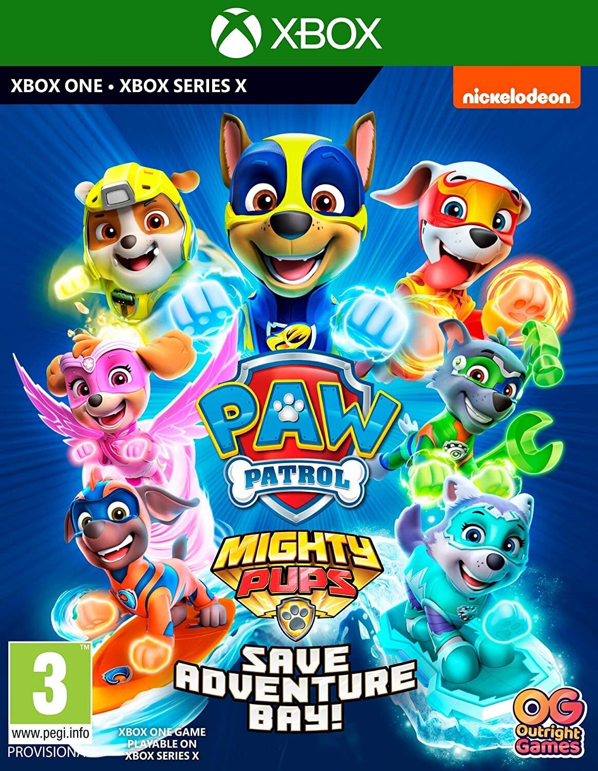 Компьютерная игра Игра PAW Patrol Mighty Pups Save Adventure Bay Xbox One  цена | pigu.lt