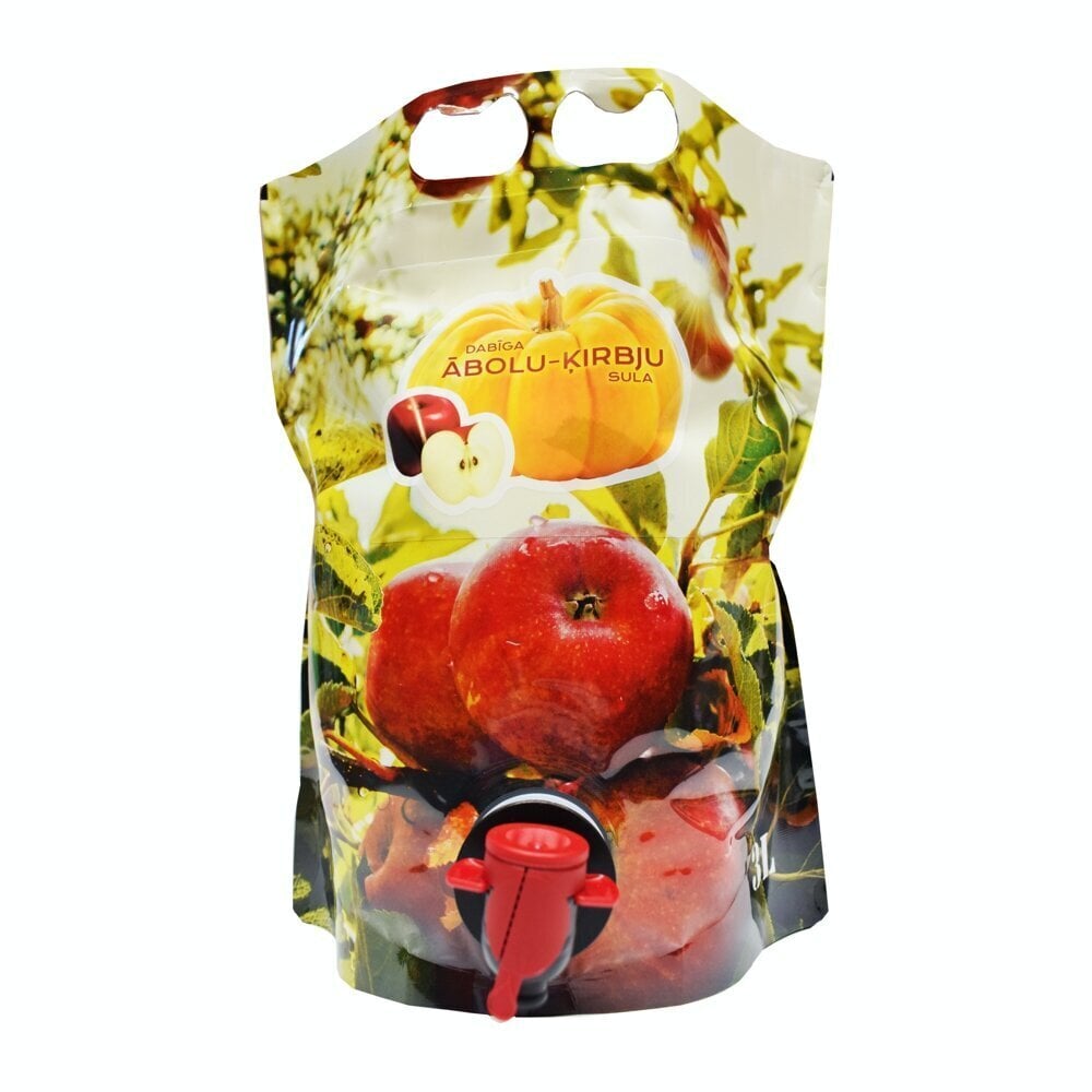 Natūralios obuolių-moliūgų sultys „Naukšēni“, 3,0 l цена и информация | Sultys, nektarai ir sulčių gėrimai | pigu.lt