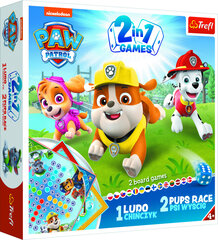 Игровой набор 2в1 Trefl Щенячий Патруль (Paw Patrol) цена и информация | Настольные игры, головоломки | pigu.lt