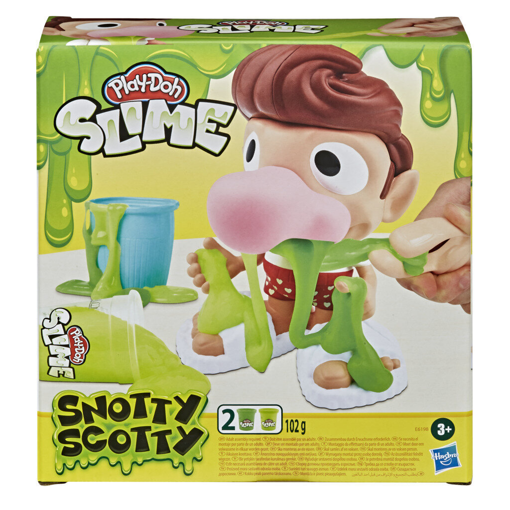 Rinkinys Play-Doh Slime Snotty Scotty цена и информация | Lavinamieji žaislai | pigu.lt