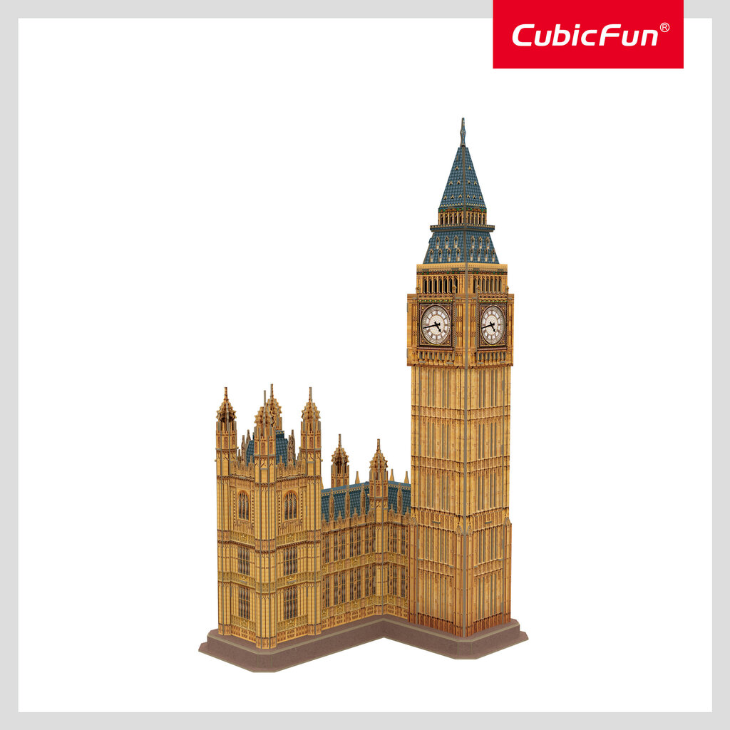 3D dėlionė CubicFun National Geographic Big Ben, 94 d. kaina ir informacija | Dėlionės (puzzle) | pigu.lt