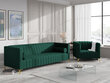 Fotelis Kooko Home Tutti, tamsiai žalias kaina ir informacija | Svetainės foteliai | pigu.lt