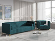 Fotelis Kooko Home Tutti, žalias kaina ir informacija | Svetainės foteliai | pigu.lt