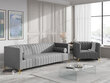 Fotelis Kooko Home Tutti, šviesiai pilkas kaina ir informacija | Svetainės foteliai | pigu.lt