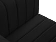 Fotelis Kooko Home Tutti, juodas цена и информация | Svetainės foteliai | pigu.lt