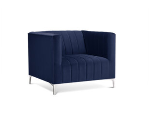Кресло Kooko Home Tutti, синее/серебристое цена и информация | Кресла в гостиную | pigu.lt