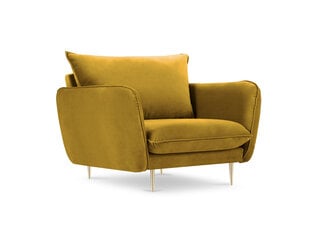 Fotelis Cosmopolitan Design Florence, geltonas kaina ir informacija | Svetainės foteliai | pigu.lt