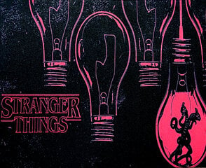 Stranger Things, черный/красный цена и информация | Мыши | pigu.lt