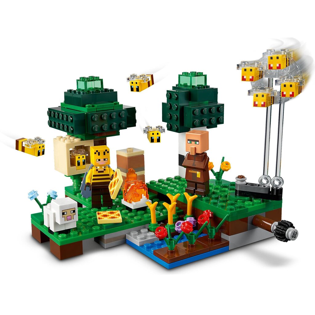 21165 LEGO® Minecraft Bičių ūkis kaina ir informacija | Konstruktoriai ir kaladėlės | pigu.lt