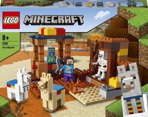 21167 LEGO® Minecraft Торговый пост цена и информация | Конструкторы и кубики | pigu.lt