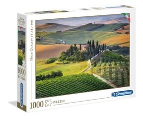 Dėlionė Clementoni High Quality Collection Toskankana/Toscany, 1000 d. kaina ir informacija | Dėlionės (puzzle) | pigu.lt