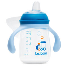Baboo gertuvė su silikoniniu snapeliu, 6+ mėn, 260ml, Transport kaina ir informacija | Buteliukai kūdikiams ir jų priedai | pigu.lt
