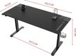 Žaidimų stalas Ultradesk Momentum, juodas цена и информация | Kompiuteriniai, rašomieji stalai | pigu.lt