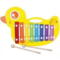 Деревянный ксилофон Уточка цена и информация | Игрушки для малышей | pigu.lt