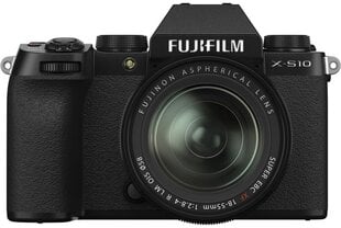 Fujifilm X-S10 и XF18-55 мм Kit цена и информация | Цифровые фотоаппараты | pigu.lt