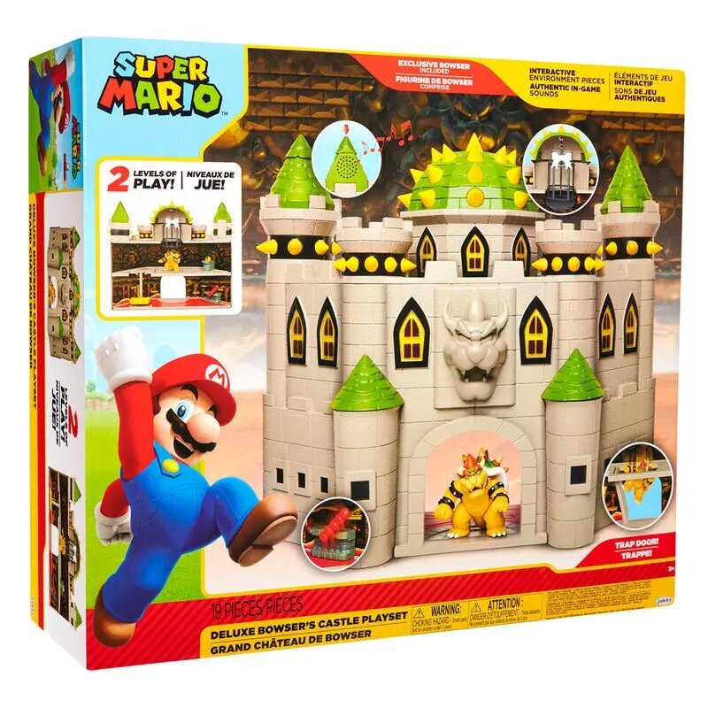 Žaidimų rinkinys Mario Bros Bowser Castle kaina ir informacija | Žaislai berniukams | pigu.lt