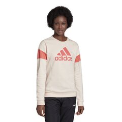 Džemperis moterims Adidas Graphic Crewneck, baltas kaina ir informacija | Megztiniai moterims | pigu.lt