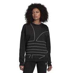 Džemperis moterims Adidas Large Logo, juodas kaina ir informacija | Megztiniai moterims | pigu.lt