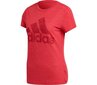 Marškinėliai moterims Adidas Must Haves Winners, raudoni цена и информация | Sportinė apranga moterims | pigu.lt